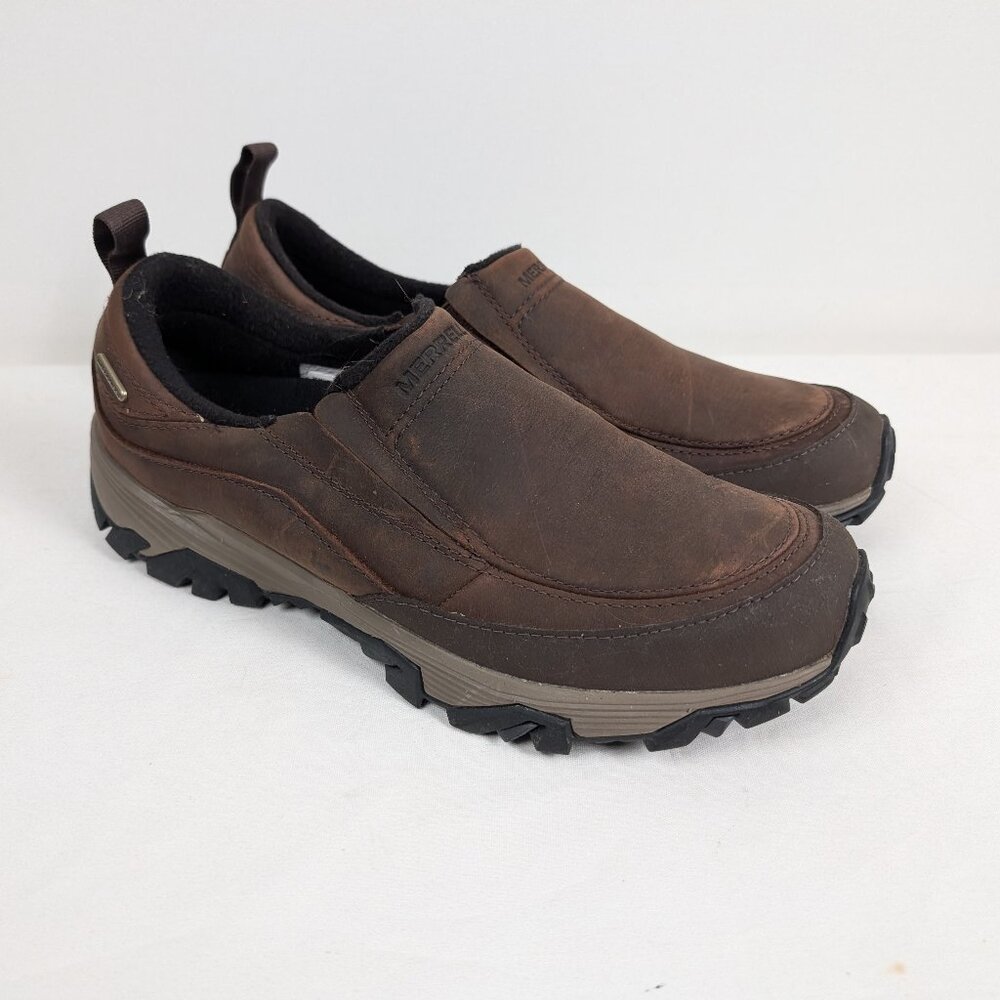 Women's Merrell Coldpack Ice+ Moc Waterproof Ice Tread cinnamon 11